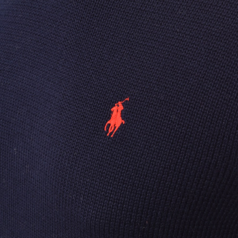 Alternative Image for ProductRalph Lauren Crew Neck Knit Jumper Navy3